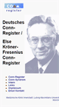 Mobile Screenshot of conn-register.de